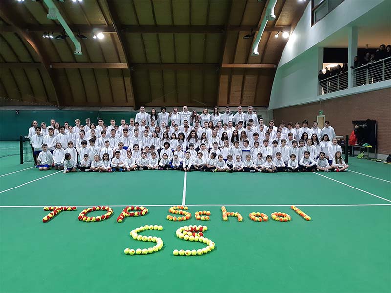 Foto allievi Sporting Club Tennis Top School